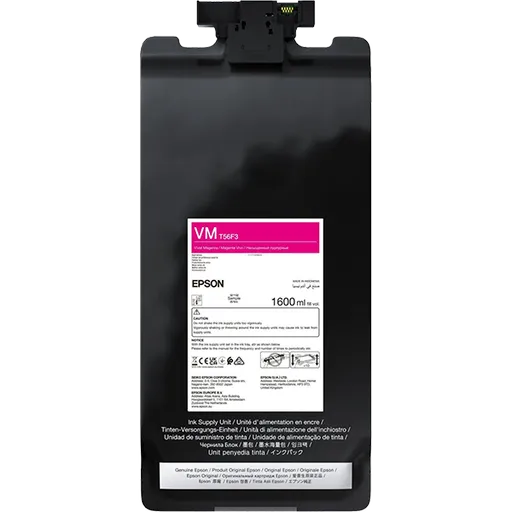 Epson C13T56F300 purpurová (vivid magenta) originální cartridge