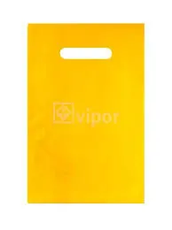 Taška PE průhmat 20x30cm žlutá