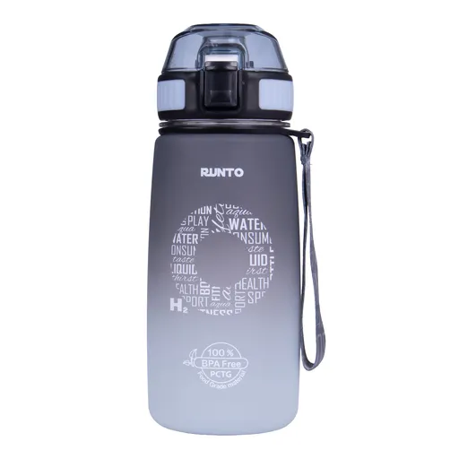 RUNTO Láhev AQUA-GO 630ml Grey