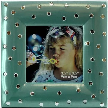 TRADAG Fotorámeček 9 × 9 cm, zelený (0901_5525G)
