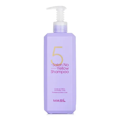 Masil Fialový šampon neutralizující žluté tóny 5 (Salon No Yellow Shampoo) 500 ml