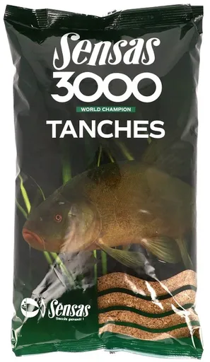 Sensas Krmítková směs 3000 Classic 1kg - Lín,Sensas Krmítková směs 3000 Classic 1kg - Lín