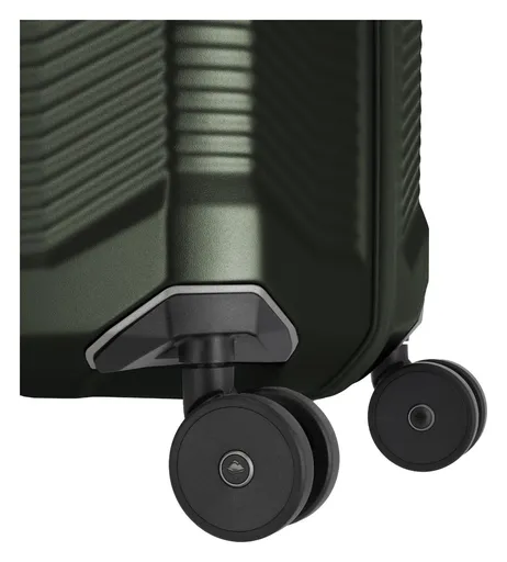 Střední skořepinový kufr Travelite Millennium M Pine Green