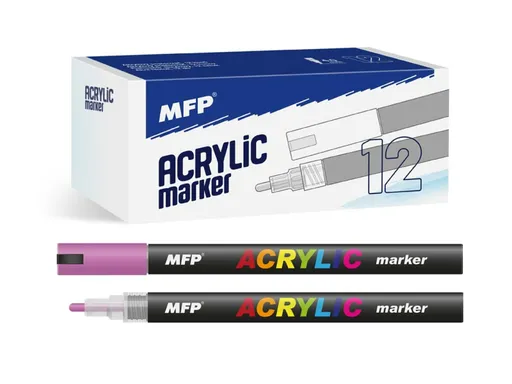 Akrylový popisovač MFP 4mm - fialový