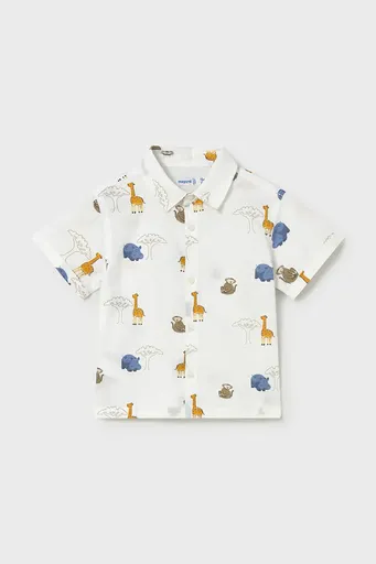 Dětská bavlněná košile Mayoral
