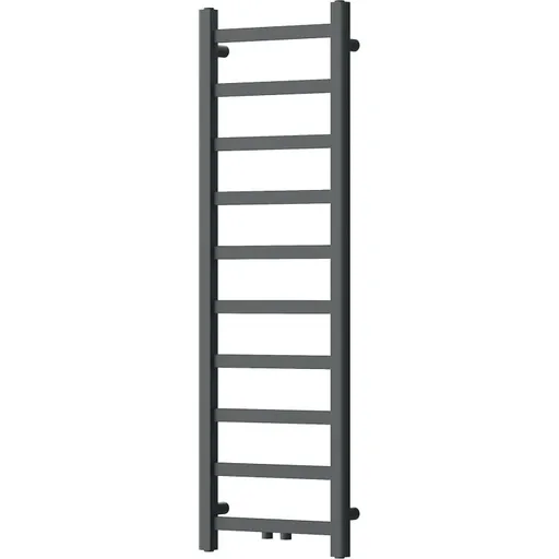 MEXEN Bolt otopný žebřík/radiátor 1200 x 400 mm, 279 W, antracit W126-1200-400-00-66