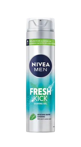 Nivea Men Fresh Kick gel na holení pro muže 200 ml