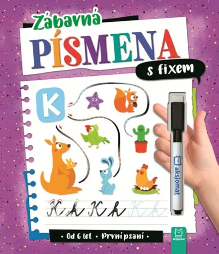 Zábavná písmena  s fixem - První psaní - Agata Kaczynska