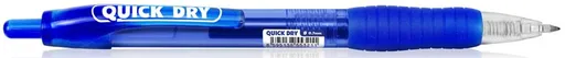 Gelové pero kus QUICK DRY - blue, modrá