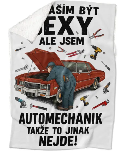 Deka Sexy automechanik (Podšití beránkem: ANO)