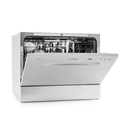 Klarstein Amazonia 6, myčka nádobí, 1300 W, energetická třída F, 6 sad nádobí, 49 dB, tlačítkové ovládání