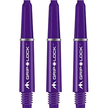 Mission Násadky GripLock - short - purple (216450)