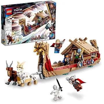 LEGO® Marvel 76208  Loď s kozím spřežením (5702017154237)