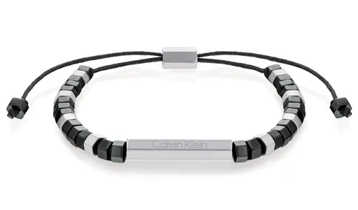 Calvin Klein Moderní šňůrkový náramek Essential Shapes 35000278
