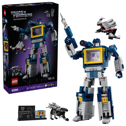 LEGO® Icons 10358 Transformers: Soundwave