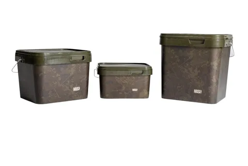 Nash Kbelík Spot On Rectangular Bucket Camo - 5L,Nash Kbelík Spot On Rectangular Bucket Camo - 5L