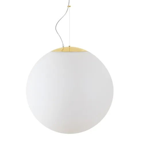 OSMONT ADR62700 ADRIA L5 HP závěsné skleněné svítidlo mosaz leštěná / bílá IP40 4000 K 65W LED DALI