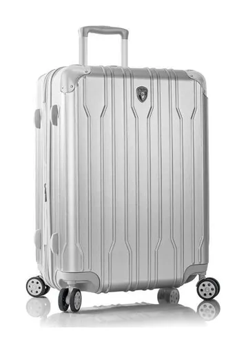 Střední cestovní kufr na kolečkách Heys Xtrak M Silver