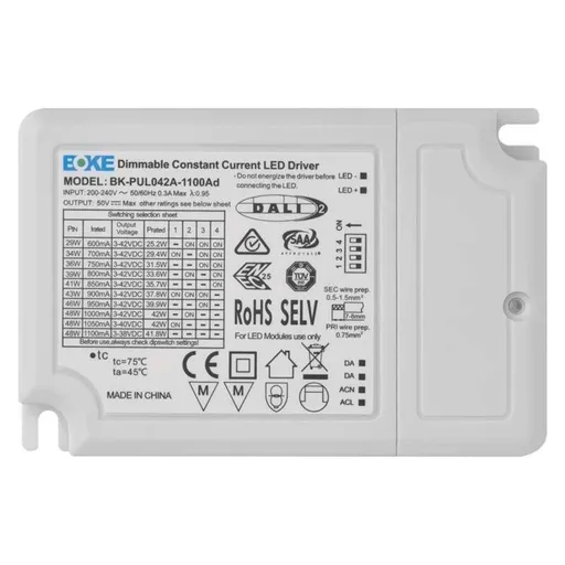 EMOS DALI Driver pro LED svítidla CC 1050mA 40W ZZ409BD