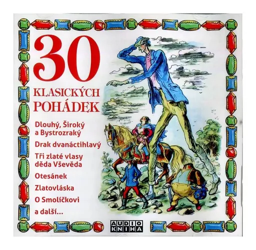 30 klasických pohádek (Různí interpreti) (MP3-CD)