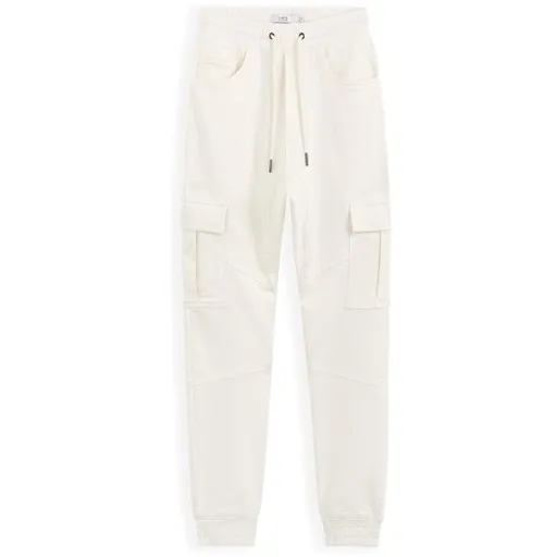 CELIO COKIT4 Pánské volnočasové kalhoty, bílá, velikost