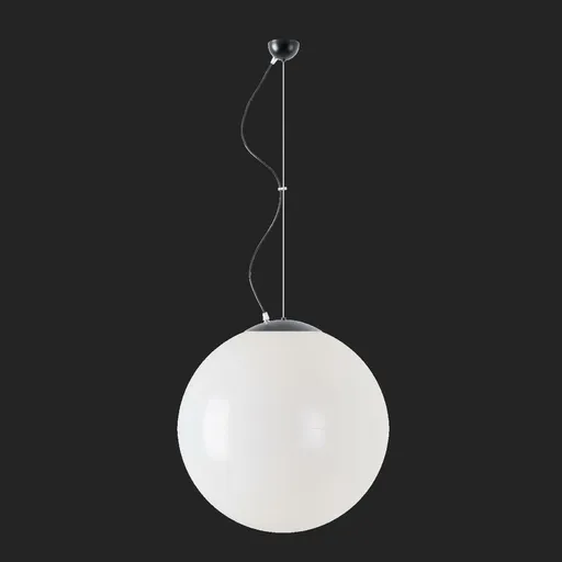 OSMONT ISI64235 ISIS L4 PM závěsné plastové svítidlo černá / bílá IP40 3000 K 41W LED nouzové kombinované 3 h