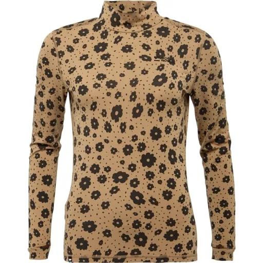 MONS ROYALE CASCADE Dámské funkční termo triko, hnědá, velikost