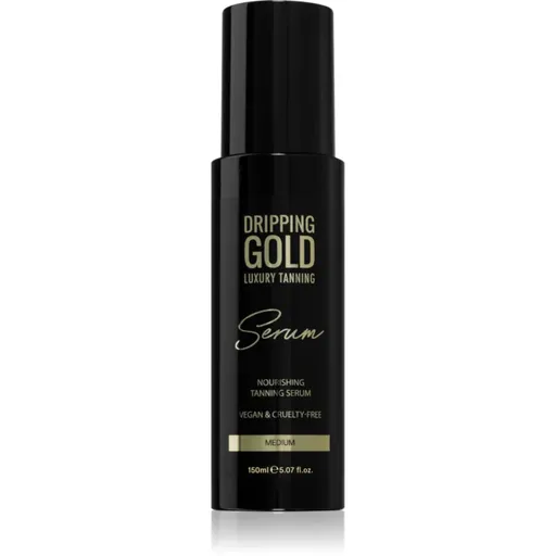 Dripping Gold Luxury Tanning Serum samoopalovací přípravek na tělo a obličej odstín Medium 150 ml