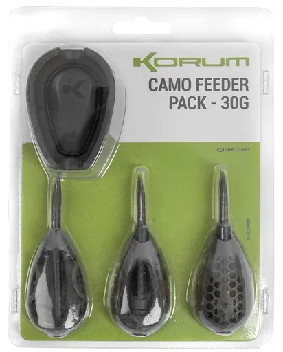 Korum Sada Krmítek Camo Feeder Pack 30g,Korum Sada Krmítek Camo Feeder Pack 30g