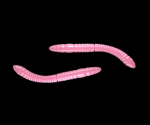 Libra Lures Fatty D’Worm Bubble Gum - D’Worm 6,5cm 10ks,Libra Lures Fatty D’Worm Bubble Gum - D’Worm 6,5cm 10ks