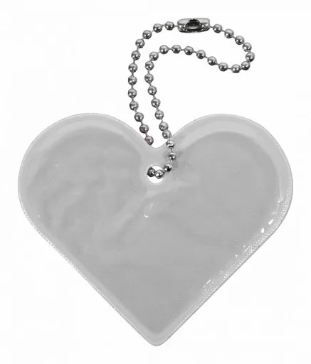 Compass 88326 Reflexní přívěšek srdce - stříbrný