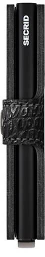 Kožená mini peněženka Secrid Miniwallet Nile Black