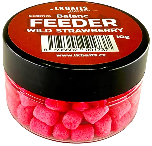 Lk baits balanc feeder 5x8 mm 10 g - wild strawberry