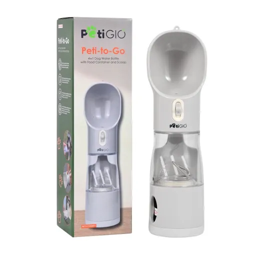 PetiGIO peti-to-Go přenosná láhev pro psy 4v1