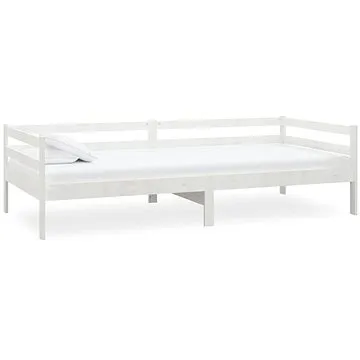 Shumee válenda bílá masivní borovice 90×200 cm, 806931 (806931)