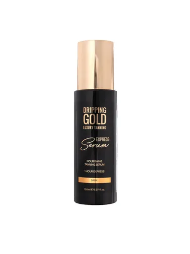 Dripping Gold Samoopalovací sérum pro rychlé opálení (Express Tanning Serum) 150 ml Dark