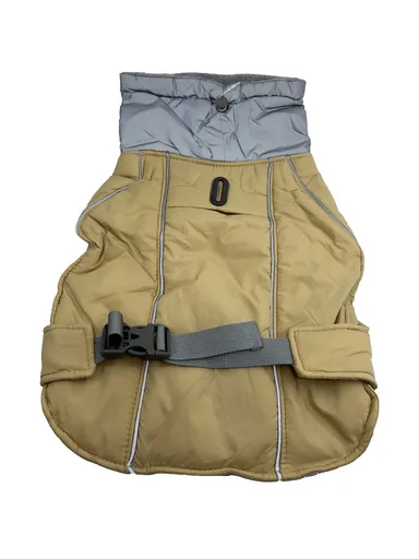 Vsepropejska Rosa zimní bunda pro psa Barva: Žlutá, Délka zad (cm): 30, Obvod hrudníku: 44 - 60 cm