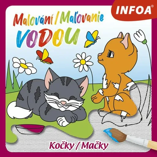 Malování / Ma?ovanie vodou - Kočky