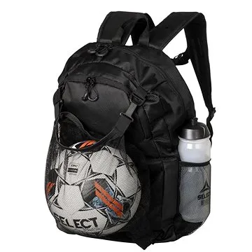 Select Backpack Milano w/net for ball černá (5703543288823)