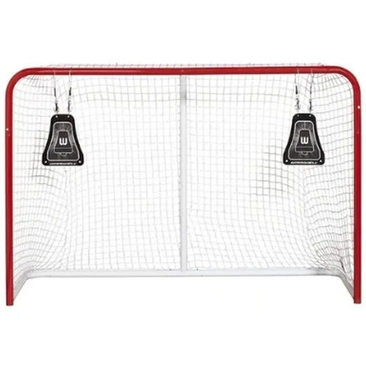 WINNWELL KOVOVÝ ZVONÍCÍ TERČ Hokejový terč, černá, velikost