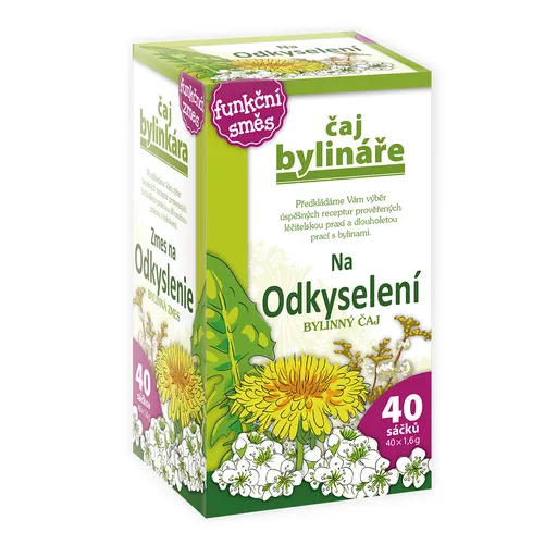 Čaj bylináře Na odkyselení nálevové sáčky 40x1,6 g