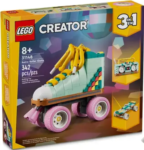 Retro kolečkové brusle - Lego Creator (31148)