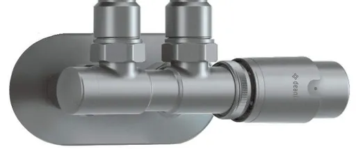 DEANTE Mosaz, EPDM termostatický ventil pro koupelnový radiátor pravý AGI_FZP1