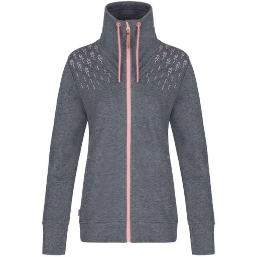 LOAP ECLANA Dámská mikina, šedá, velikost