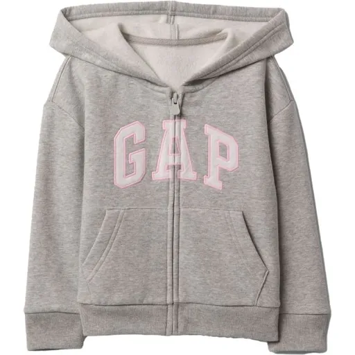 GAP V- FRCH LOGO Dívčí mikina s logem, šedá, velikost 5Y