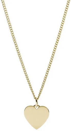 Fossil Ocelový náhrdelník JF03080710 (řetízek, přívěsek)