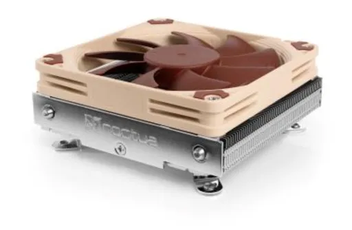 NOCTUA Chladič CPU NH-L9i-17xx, 1x 92mm, LGA1851, LGA1700, hnědá/stříbrná