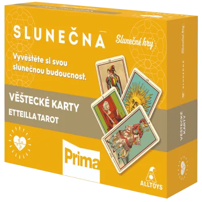 Slunečná - Luxusní věštecké karty
