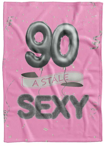 Deka Stále sexy – Růžová (věk: 90, Podšití beránkem: NE)