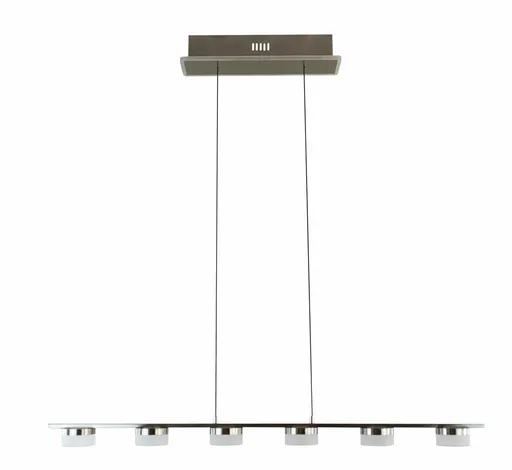 GeeTi Závěsné svítidlo Cassis 30W 3000lm 3000K matný nikl